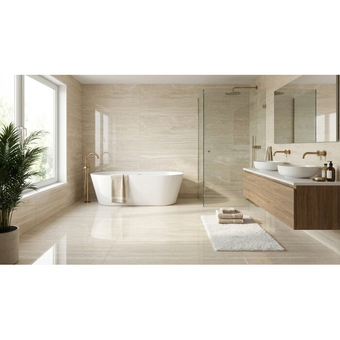 Baldocer Cerámica Venice Beige gepolijst 60x120 rett