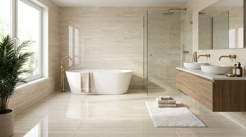 Baldocer Cerámica Venice Beige gepolijst 60x120 rett