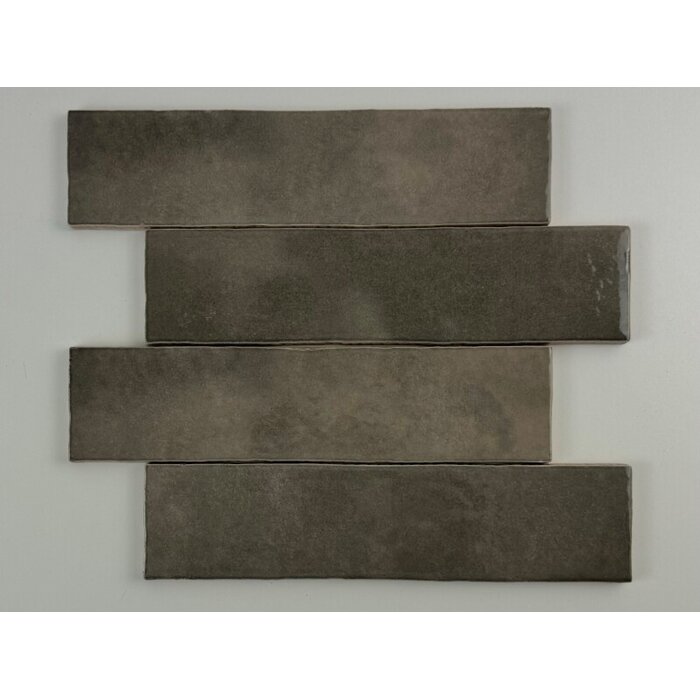 Equipe Cerámicas  Trend tegels moka glans 6x24,6