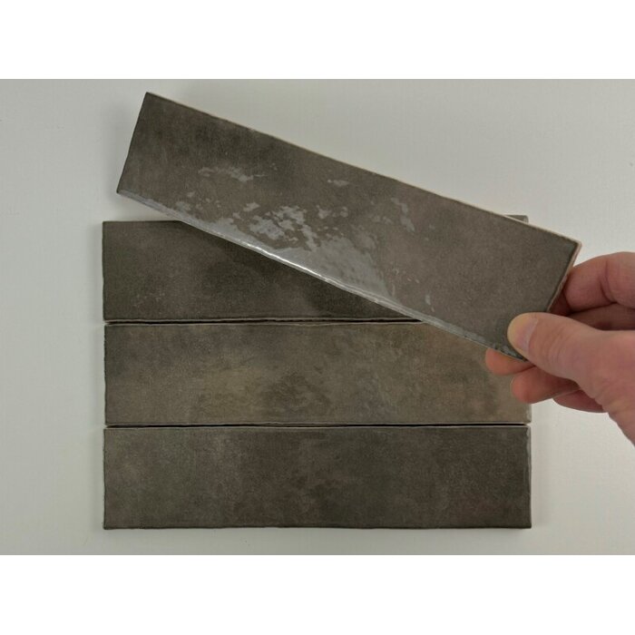 Equipe Cerámicas  Trend tegels moka glans 6x24,6