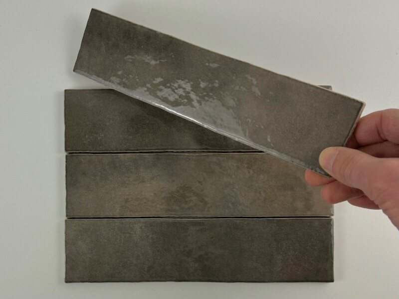 Equipe Cerámicas  Trend tegels moka glans 6x24,6