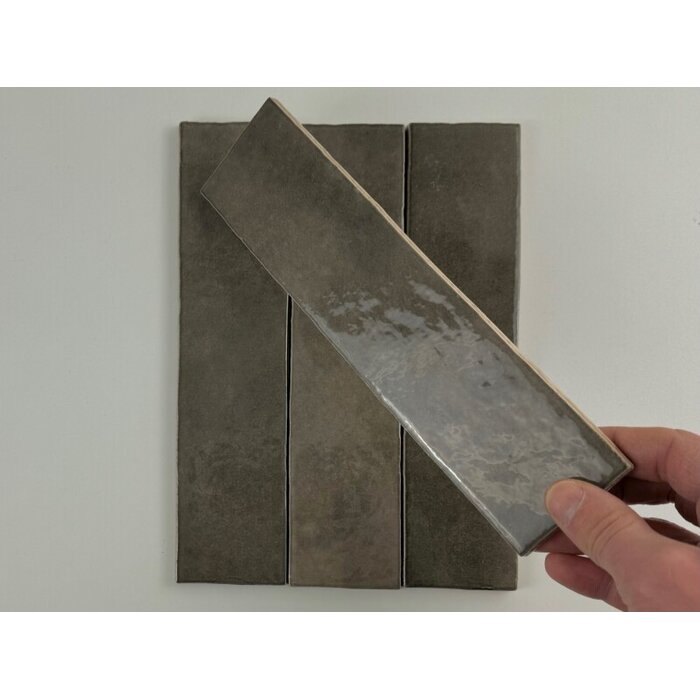 Equipe Cerámicas  Trend tegels moka glans 6x24,6