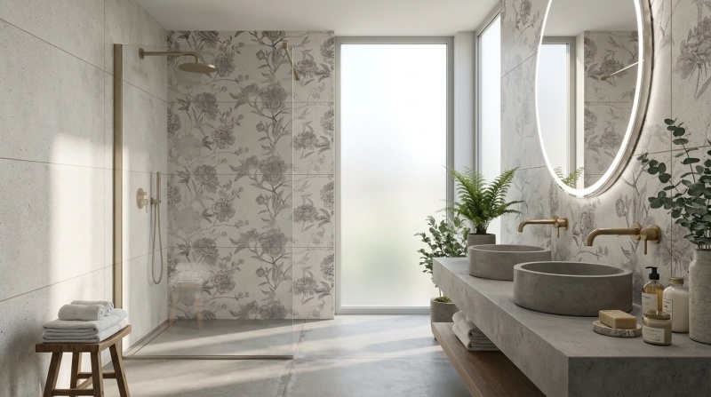 Cifre Cerámica Borneo White Malone decor wandtegel 30x75 rett