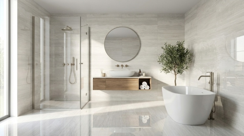 Baldocer Cerámica Venice Bianco gepolijst 60x120 rett