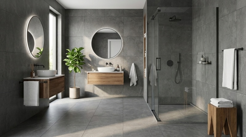 Baldocer Cerámica Zermatt Titanio 60x60 rett