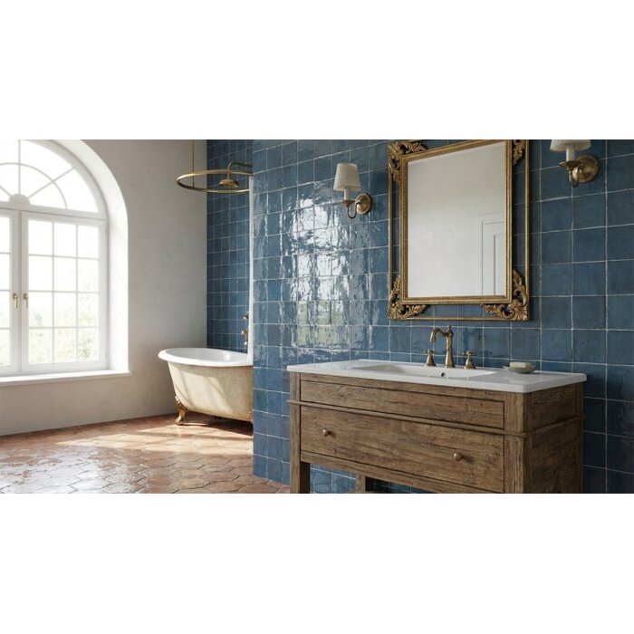 Cifre Cerámica Zellige Marine 10x10