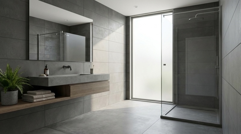 Cifre Cerámica Wandtegel Neutra Antracite 30x90 rett