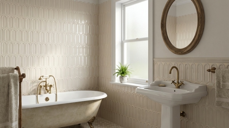 Cifre Cerámica Gala Ivory glans 8x21