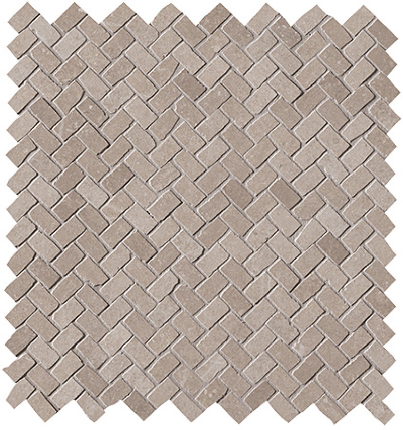 FAP Ceramiche Maku Nut spina mosaico mat anticato 1,3x2,3 op net