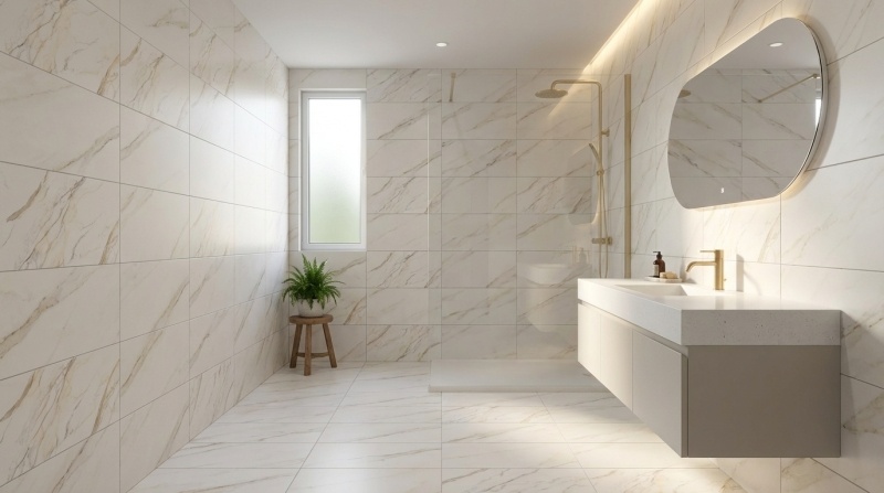 Huismerk tegels Dorian Gold mat 30x60 rett