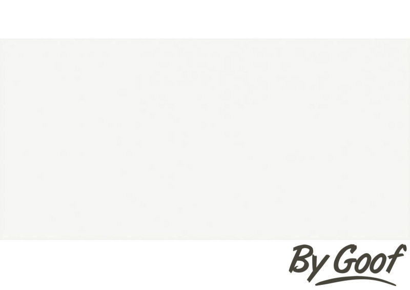 By Goof By Goof wit glans 30x60 rett