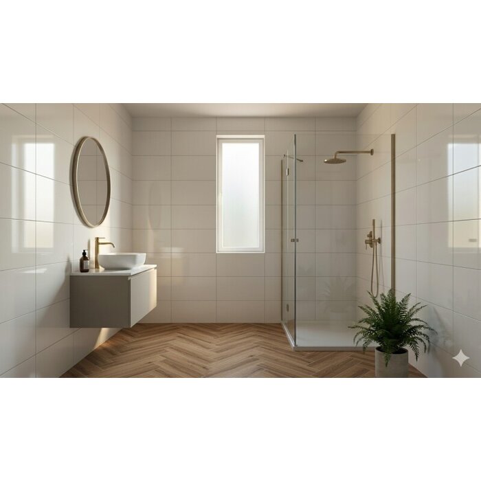 By Goof By Goof wit glans 30x60 rett