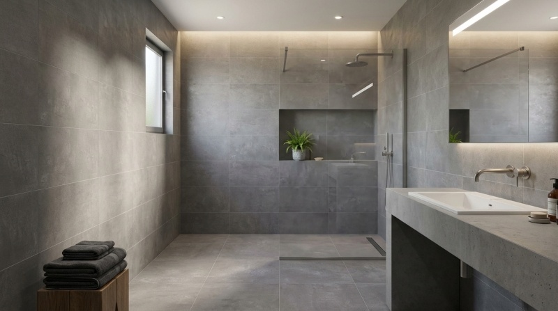 Huismerk tegels Indeed Graphite 30x60 rett