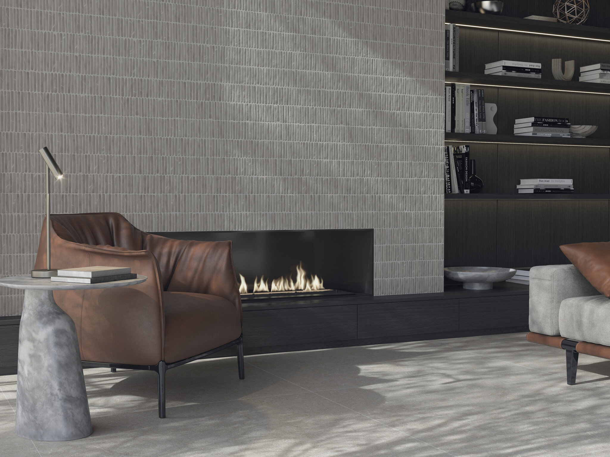 Cifre Cerámica Node Greige wandtegel 40x120 rett