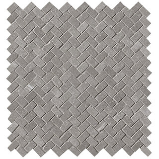 FAP Ceramiche Maku Grey spina mosaico mat anticato 1,3x2,3 op net
