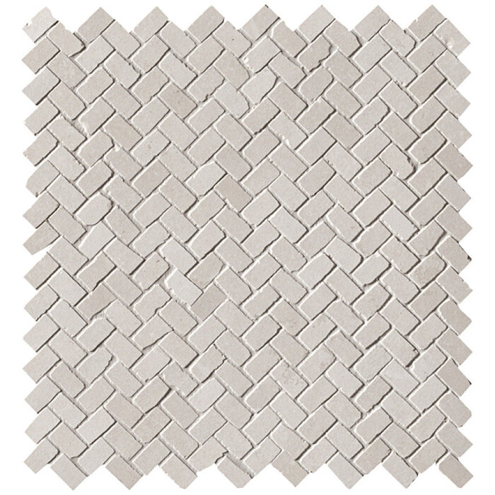 FAP Ceramiche Maku Light spina mosaico mat anticato 1,3x2,3 op net
