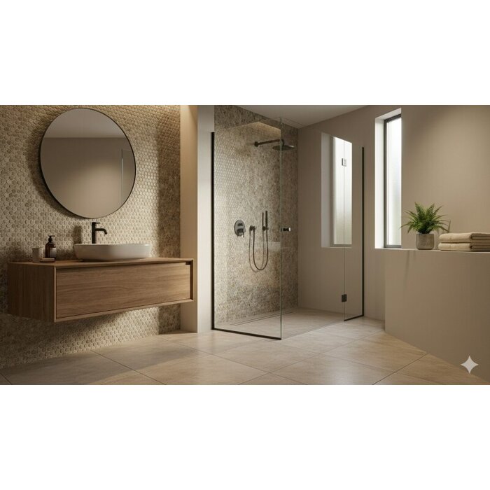 FAP Ceramiche Nobu Slate round mosaico 2,2cm rond op net van 29x32,5