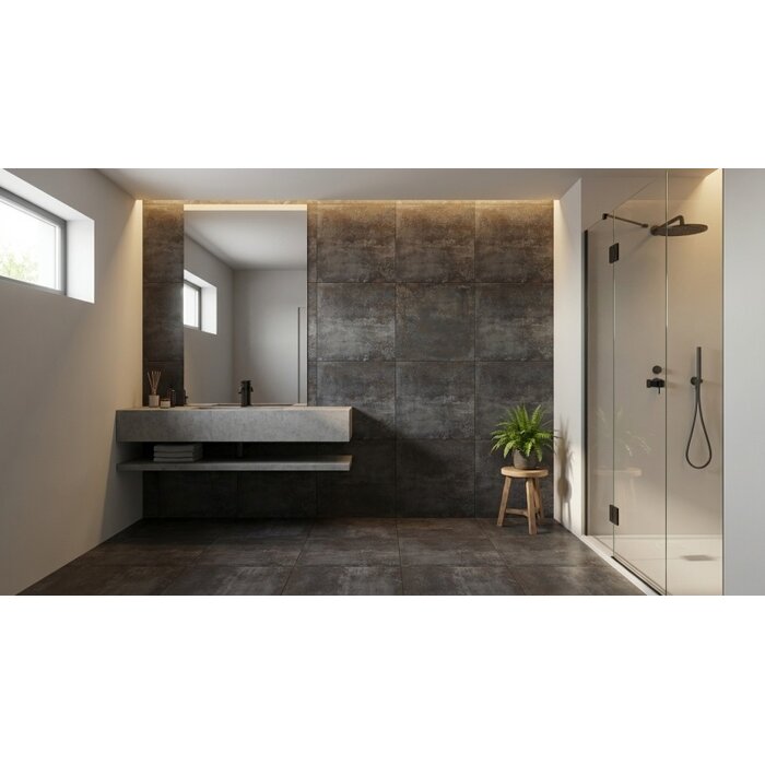 Energieker Flatiron Black 60x60 rett