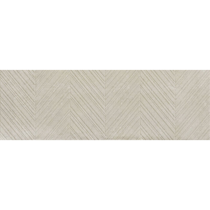 Huismerk tegels Midtown Cream Look decor wandtegel 30X90 rett