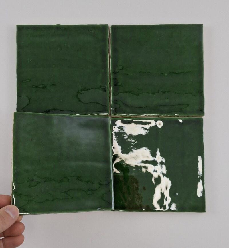By Goof Oud Hollandse witjes Smaragdgroen 13x13
