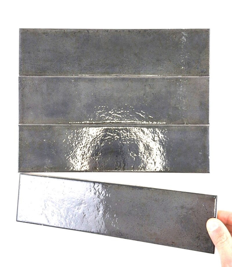 Cifre Cerámica Mussa Anthracite glans 7,5x30