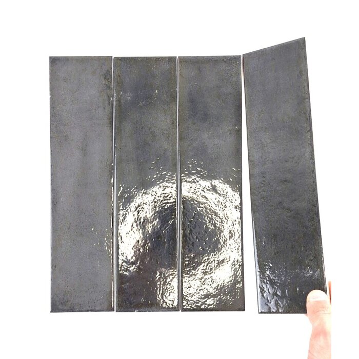 Cifre Cerámica Mussa Anthracite glans 7,5x30