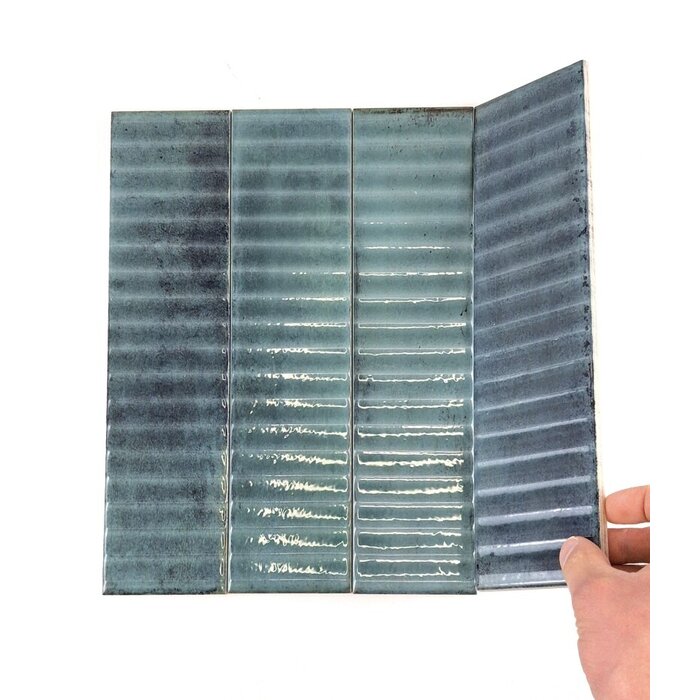 Cifre Cerámica Mussa Way Green glans 7,5x30