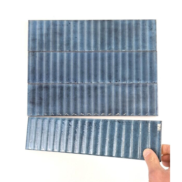 Cifre Cerámica Mussa Way Blue glans 7,5x30