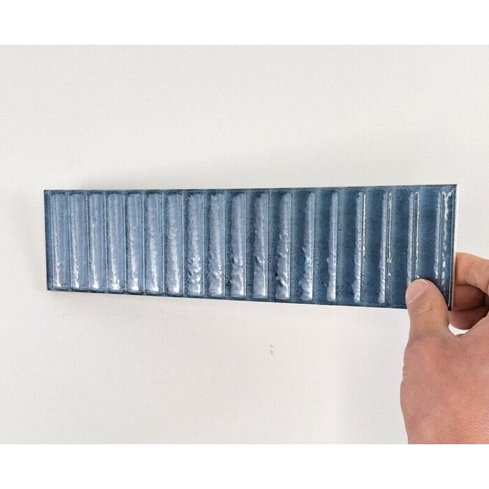 Cifre Cerámica Mussa Way Blue glans 7,5x30