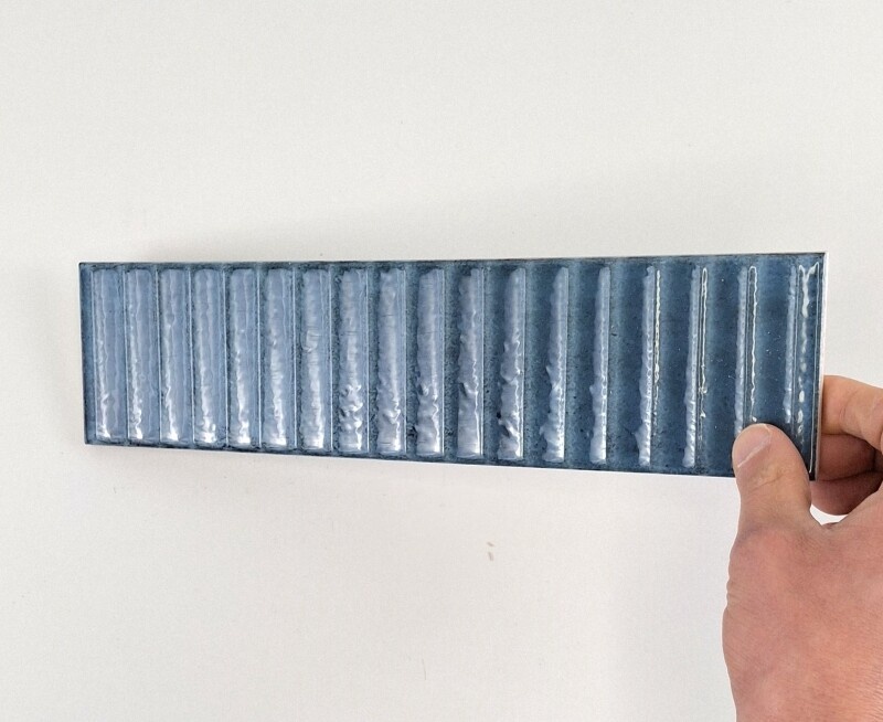 Cifre Cerámica Mussa Way Blue glans 7,5x30