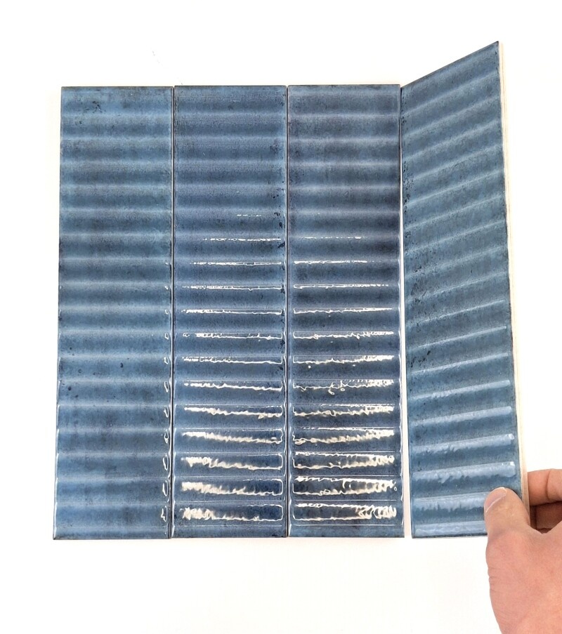 Cifre Cerámica Mussa Way Blue glans 7,5x30