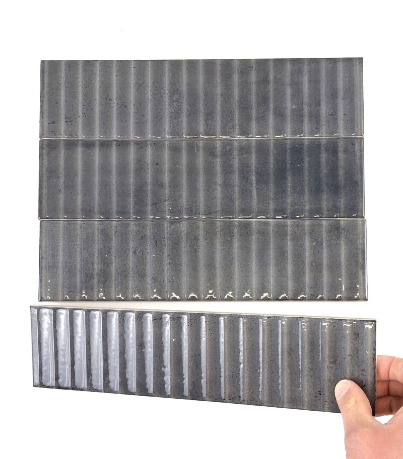 Cifre Cerámica Mussa Way Anthracite glans 7,5x30