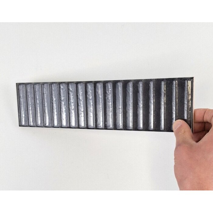 Cifre Cerámica Mussa Way Anthracite glans 7,5x30