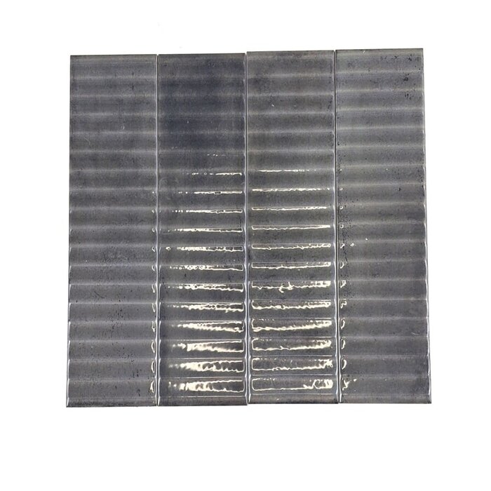 Cifre Cerámica Mussa Way Anthracite glans 7,5x30