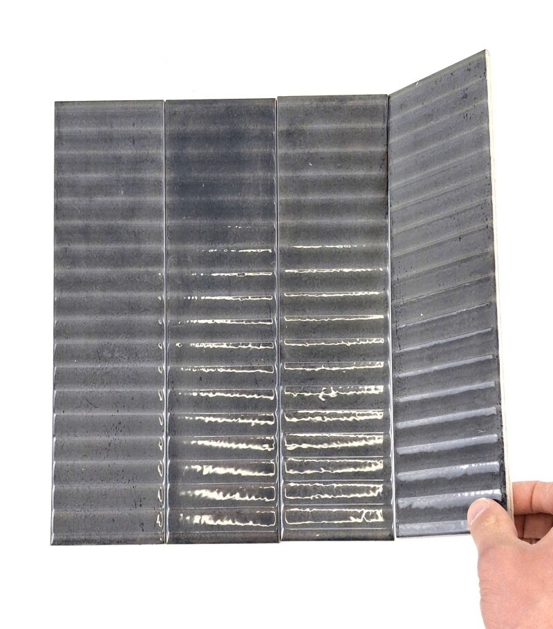 Cifre Cerámica Mussa Way Anthracite glans 7,5x30