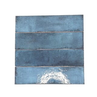 Cifre Cerámica Mussa Blue glans 7,5x30