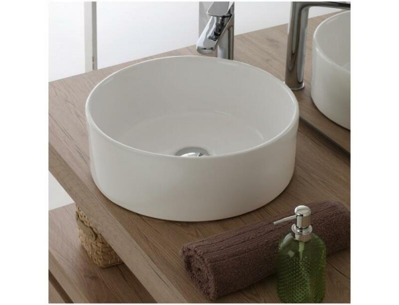 By Goof Waskom keramiek wit 40x40x15cm