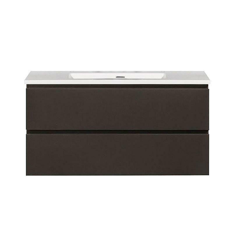 By Goof Onderkast badkamermeubel Tieme mat grijs 100x50x48cm