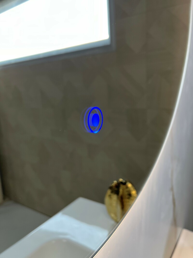 By Goof Badkamerspiegel 120cm LED, touch knop, anti-condens