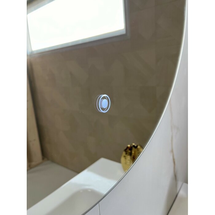 By Goof Badkamerspiegel 60cm LED, touch knop, anti-condens