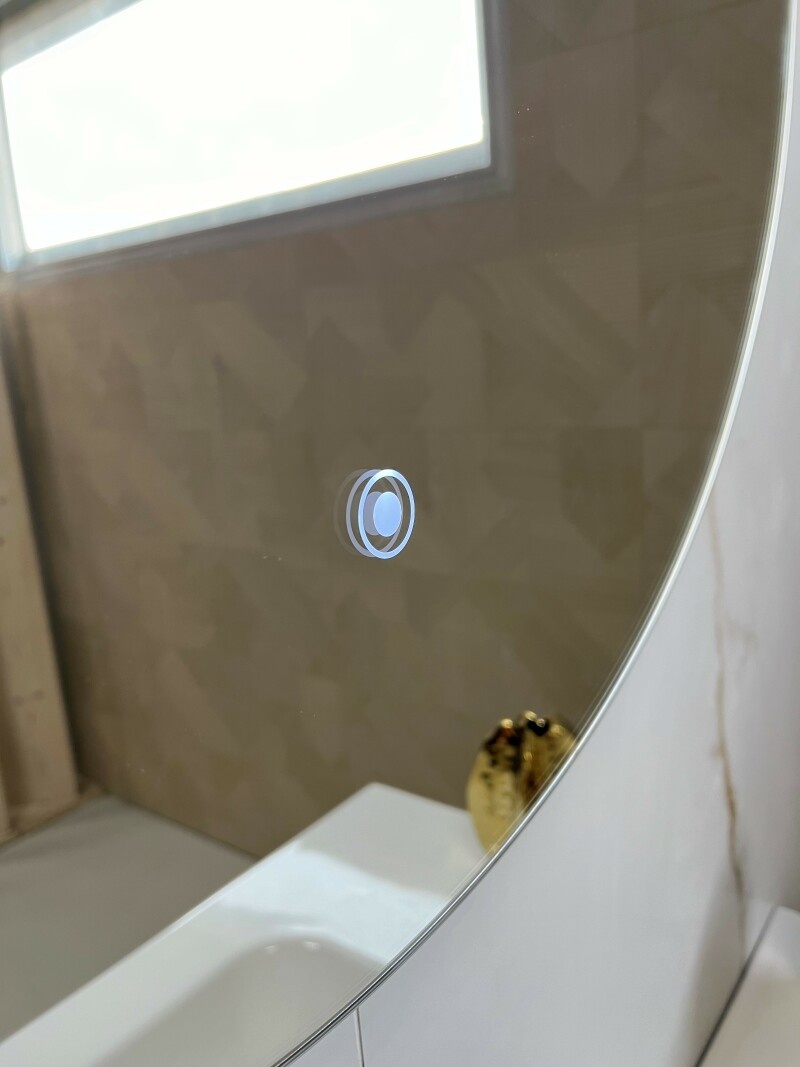 By Goof Badkamerspiegel 60cm LED, touch knop, anti-condens