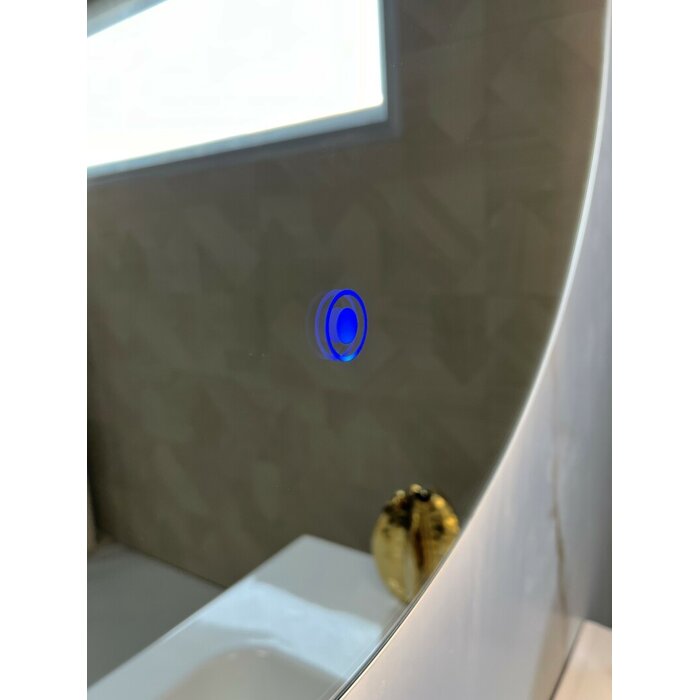 By Goof Badkamerspiegel 60cm LED, touch knop, anti-condens