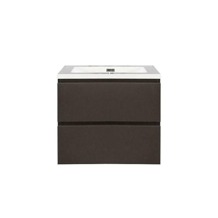 By Goof Onderkast badkamermeubel Tieme mat grijs 60x50x48cm