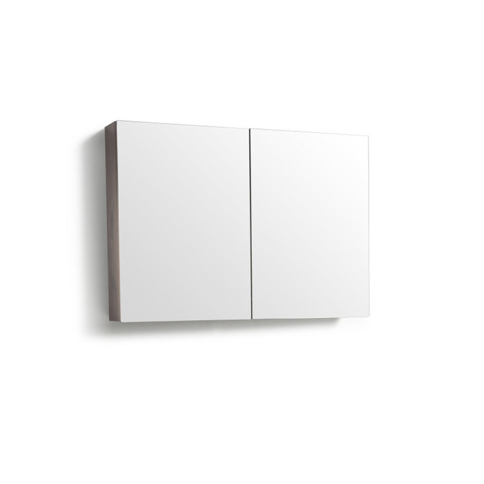 By Goof Spiegelkast Tieme mat donker eiken 100x70x16cm