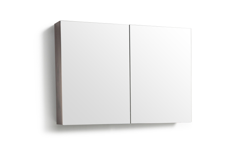 By Goof Spiegelkast Tieme mat donker eiken 100x70x16cm