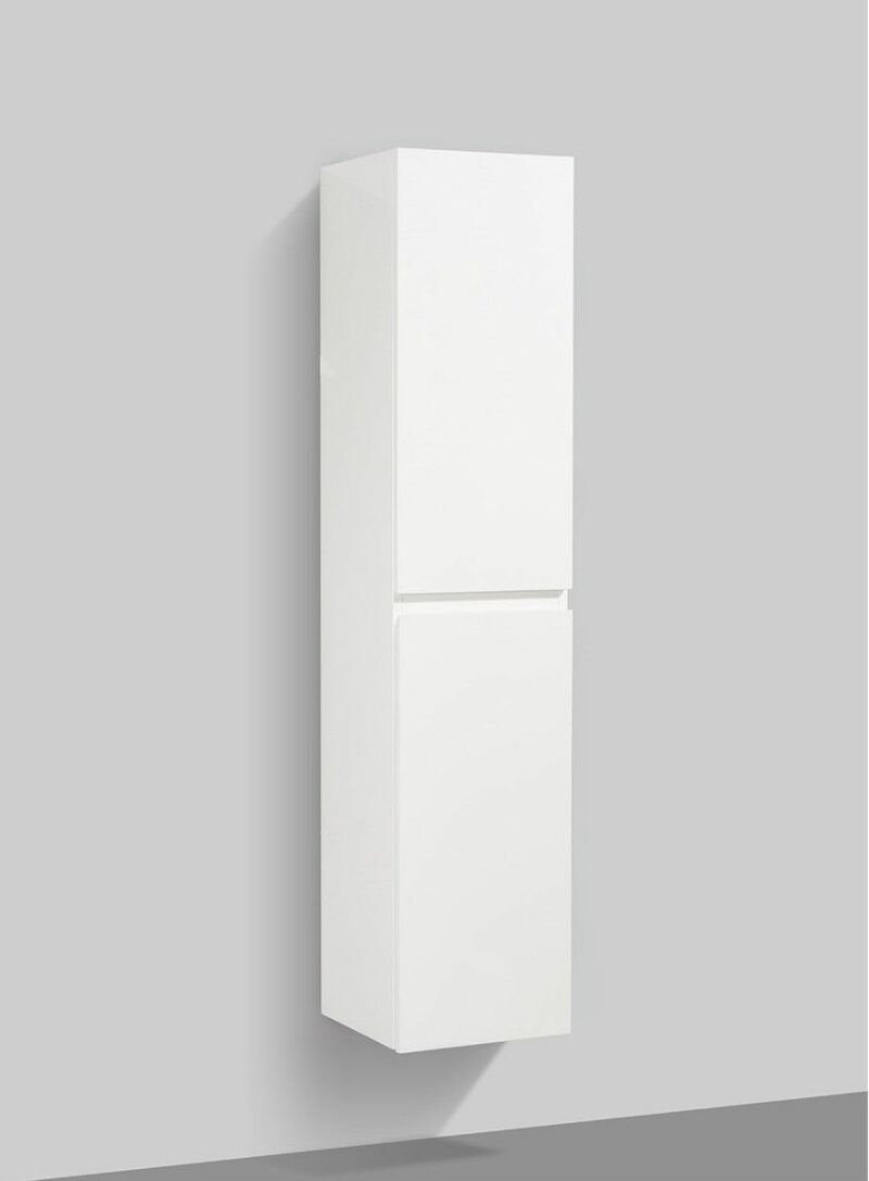 By Goof Kolomkast Tieme hoogglans wit 160x35x35cm