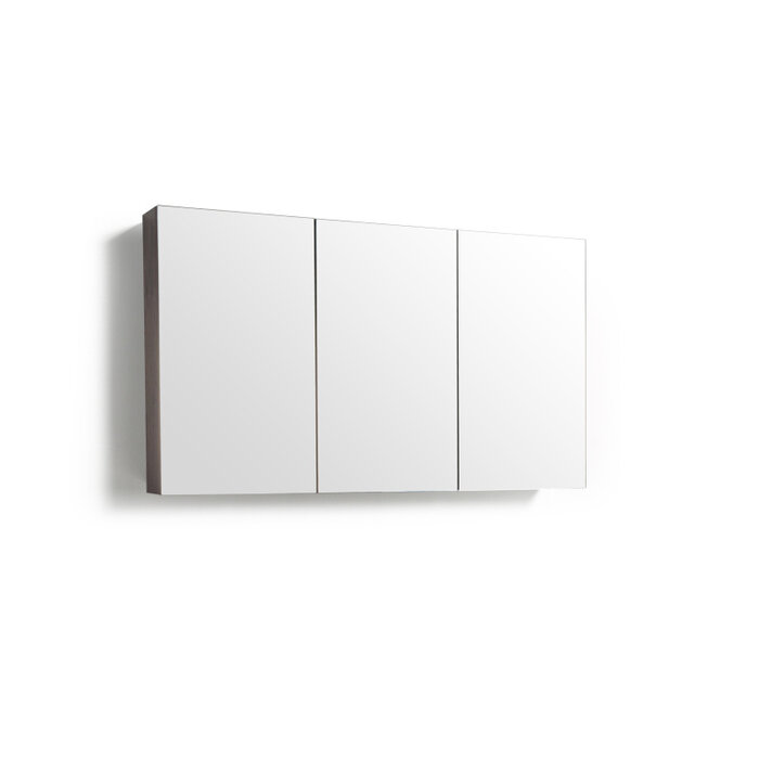 By Goof Spiegelkast Tieme mat donker eiken 120x70x16cm