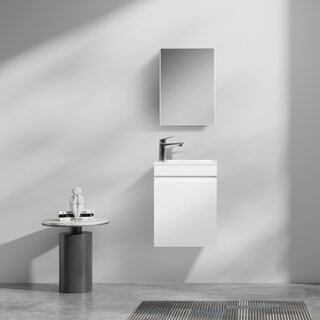 By Goof Fonteinkast Tieme hoogglans wit