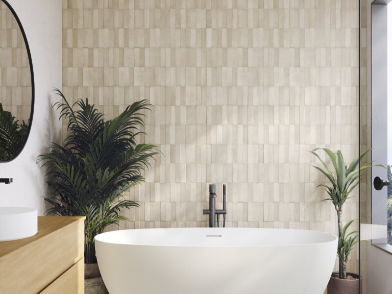 Cifre Cerámica Daster Cream wandtegel 40x120 rett