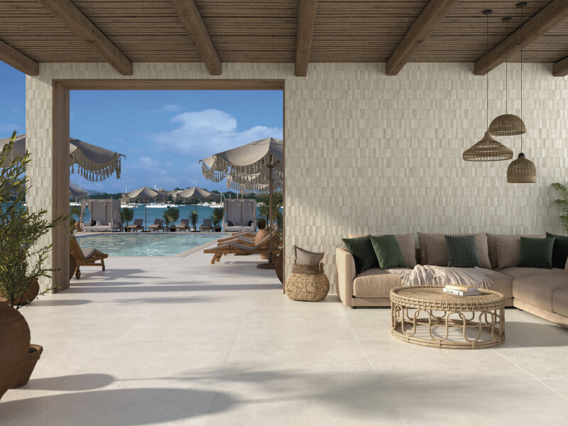 Cifre Cerámica Daster Cream wandtegel 40x120 rett